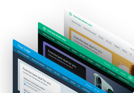 Commerce Platform for Telcos - Website visual Commerce Platform for Telcos - Website visual