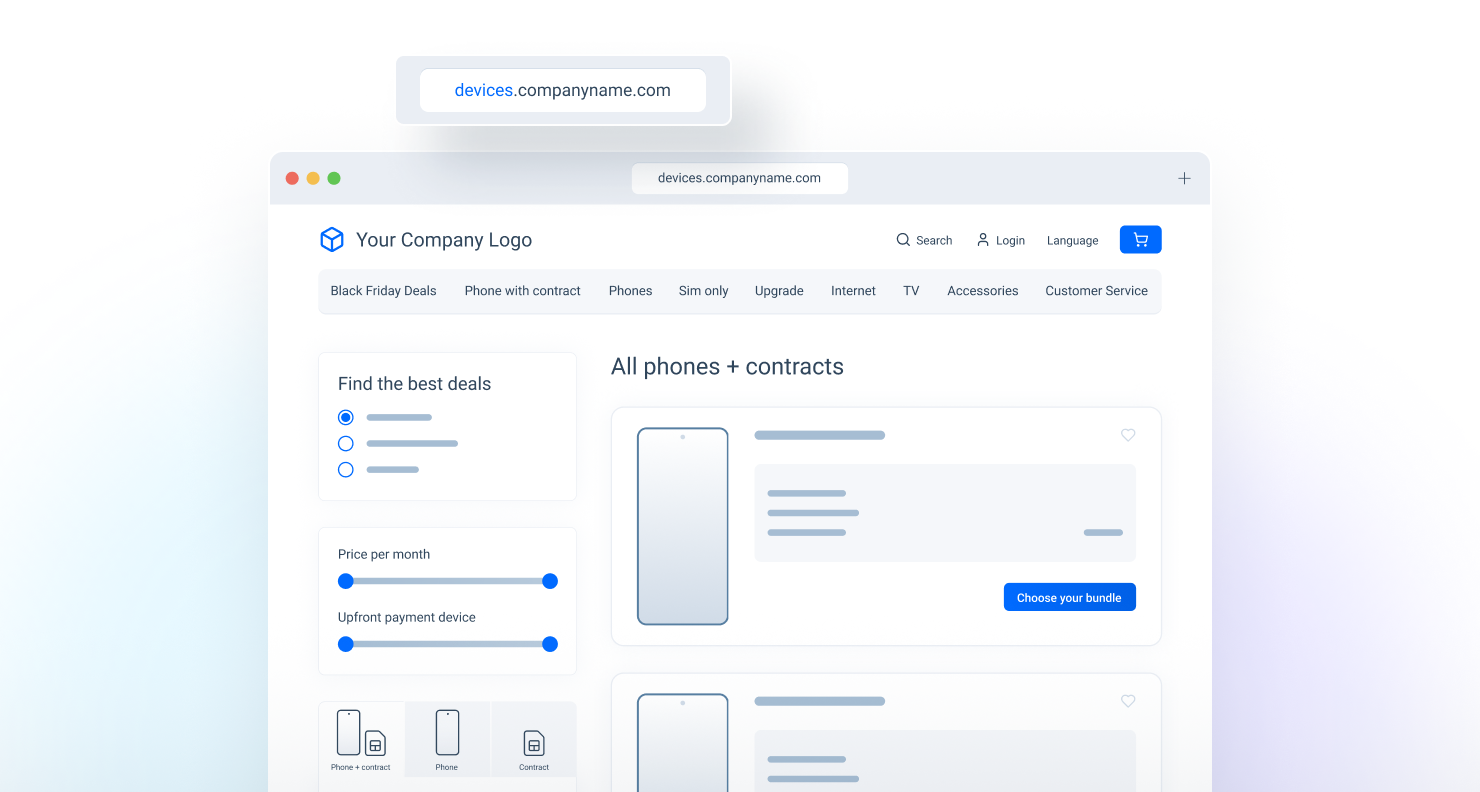 Homepage S7 - Device Shop Use Case V2