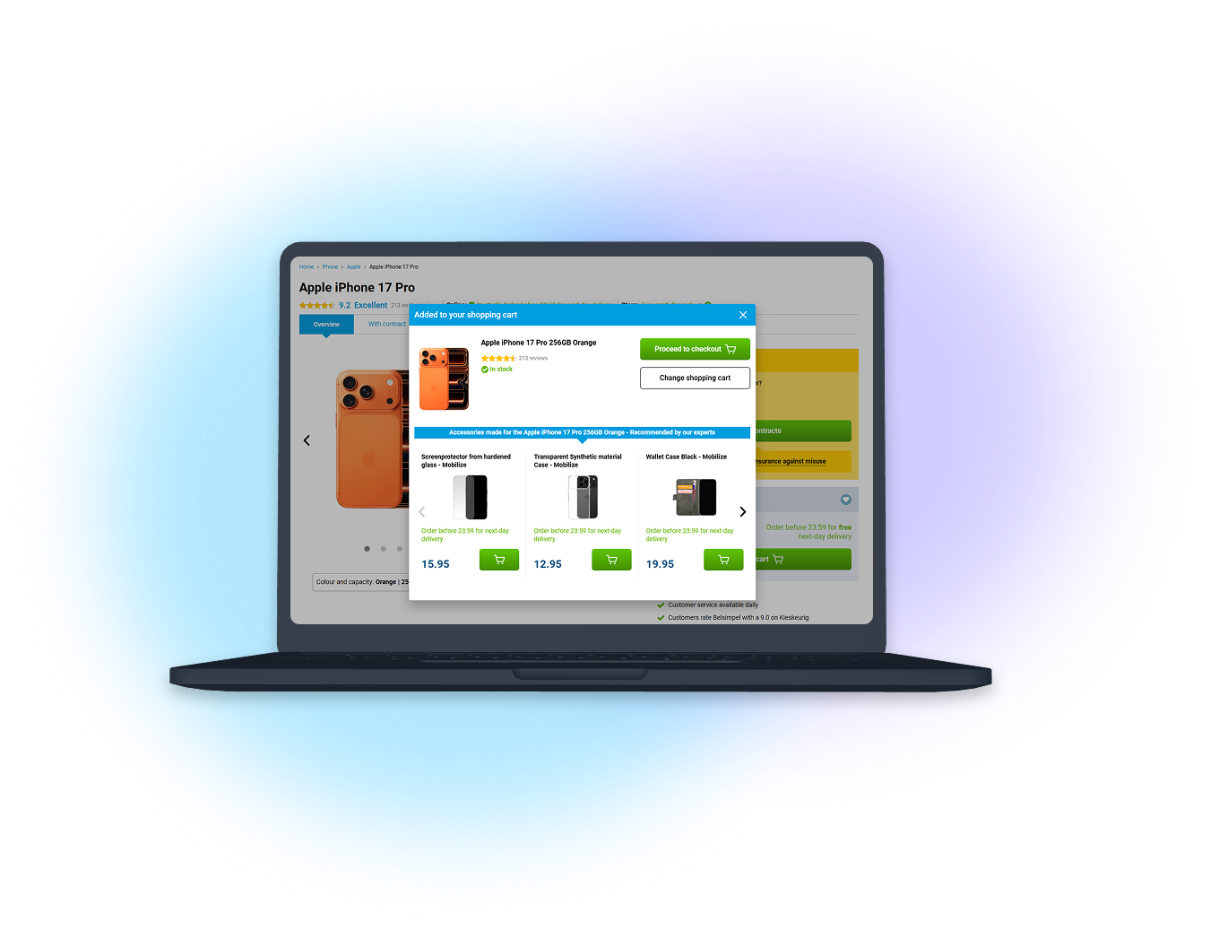 Personlaized up- & cross-sell - Contact Center & Self Service